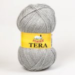 Pletací příze Vlnika TERA 077 šedá, klasická, 100g/310m – Zboží Mobilmania