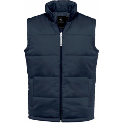 B&C Bodywarmer prošívaná vesta JM930 navy – Zboží Mobilmania