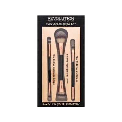 Makeup Revolution Flex & Go Brush Set sada štětců od 699 Kč - Heureka.cz