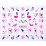 NechtovyRAJ Nailart Vodonálepky plameňáka BN-923 – Hledejceny.cz
