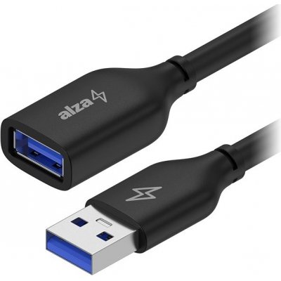 AlzaPower APW-CBAMAF315B Core USB-A (M) to USB-A (F) 3.0, 1.5m, černý – Zboží Mobilmania