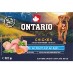 Ontario Adult Dog Chicken with Vegetable 320 g – Zboží Mobilmania
