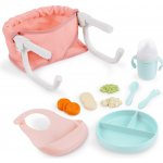 LullaBaby Židlička ke stolu pro panenky s doplňky – Hledejceny.cz