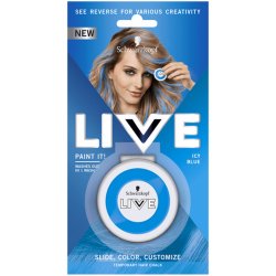 Schwarzkopf live Paint It Icy Blue křída na vlasy 50 ml