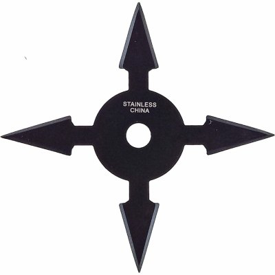Chladné Zbraně SMALL-ARROW BLACK vrhací hvězdice čtyřcípá 1 ks – Zboží Dáma