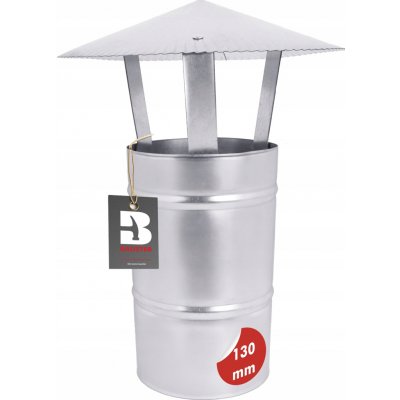 Bauster kominová hlavice pozinkovaná ocel 13 x 31 cm 130 mm – Hledejceny.cz