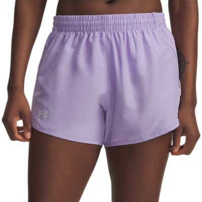 Under Armour dámské kraťasy UA Fly By 3'' Shorts fialová – Sleviste.cz