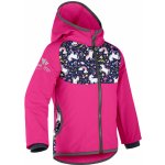 Unuo softshellová bunda tmavě růžová jednorožci – Zboží Dáma