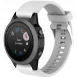 Mobilly řemínek pro Garmin Fenix 5S, 5S Plus, 6S, 6S Pro, 20 mm, silikonový, bílý 757 DSJ-03-00G – Hledejceny.cz