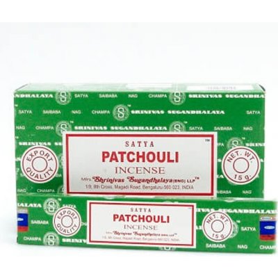 Satya indické vonné tyčinky PK Patchouli 15 g – Hledejceny.cz
