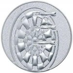 Emblém 25mm "Šipky" stříbrný 1062504-2 – Zboží Dáma