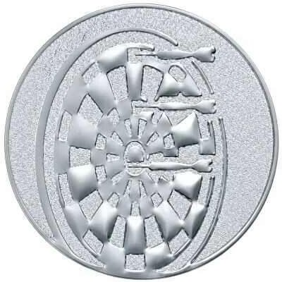 Emblém 25mm "Šipky" stříbrný 1062504-2 – Zboží Dáma