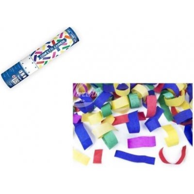 Konfety 20 cm barevné papírové proužky – Zboží Mobilmania