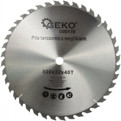 GEKO Pilový kotouč 500mm 40T 32mm 00426 – Zboží Dáma