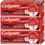 Colgate Max White Ultra Multiprotect bělicí 3 × 50 ml – Hledejceny.cz