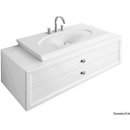 Villeroy & Boch La Belle Spodní skříňka 1350x420x540mm bílá lesklá, rukojeť pochromováno