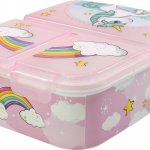 Storline svačinový box Unicorn Jednorožec 3 přihrádky – Hledejceny.cz