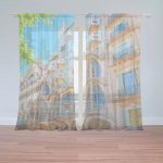 Záclony Barcelona Gaudi Casa Batllo 2: 2 ks - 150x250 cm - Sablio – Hledejceny.cz