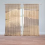 Sablio Záclony Písečné duny: 2ks 150x250cm – Hledejceny.cz