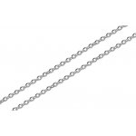 iZlato Forever Zlatý řetízek rolo z bílého zlata 14K IZ11953A – Zboží Dáma