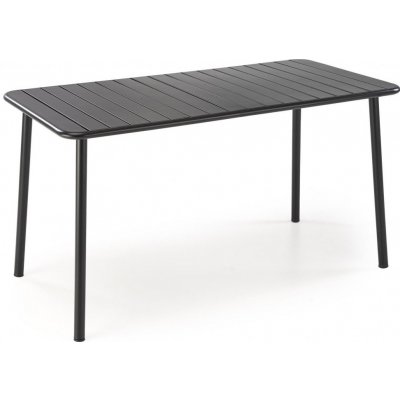 Halmar Stůl zahradní Bosco 140x70 cm černá – Zbozi.Blesk.cz