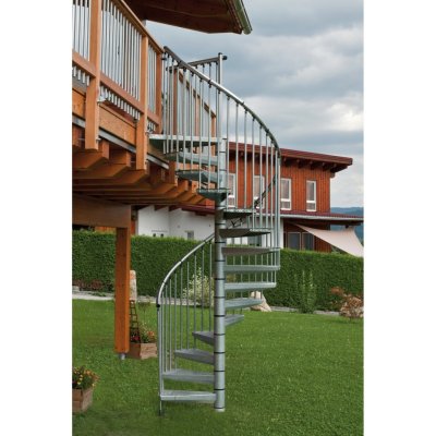 Minka STAIRS Venkovní točité schodiště Rondo Zink Plus pr. 120 cm – Hledejceny.cz