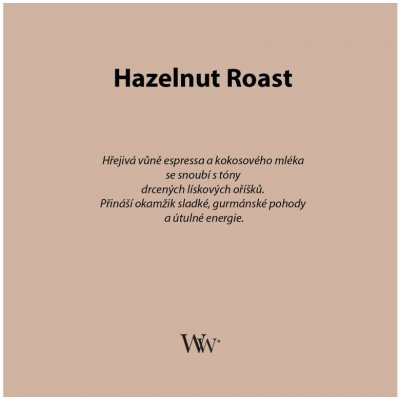 WoodWick Hazelnut Roast 275 g – Zboží Dáma
