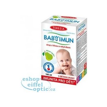 Terezia Company Baby Imun sirup s hlívou a rakytníkem příchuť hruška 100 ml