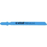 plátky do přímočaré pily 5ks, 75x2,5mm, Bi-metal, EXTOL PREMIUM 8805203 – Zboží Dáma