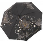 Doppler Magic Fiber Golden Flower dámský plně automatický deštník skládací černý – Zboží Mobilmania