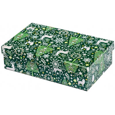 ARGUS Dárková krabice vánoční papír 25370171 – Zboží Mobilmania