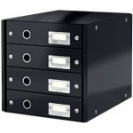Leitz box Click & Store 4 zásuvky černý – Hledejceny.cz
