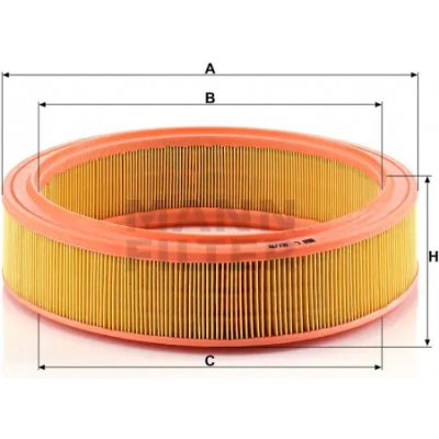 MANN FILTER Vzduchový filtr C 3078 – Hledejceny.cz