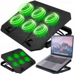 Chladící podložka pod notebook 15,6 s LED osvětlením – Sleviste.cz