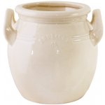 Kameninový květináč Brobacka Cream High 21x20 cm Strömshaga – Hledejceny.cz