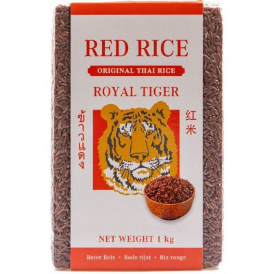 Royal Tiger Thajská červená rýže 1 kg – Zboží Dáma