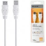 Belkin F3U153CP1.8M USB 2.0 prodlužovací řada standard, 1,8m – Zbozi.Blesk.cz
