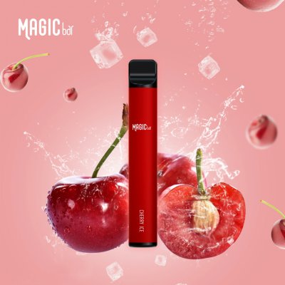 Magic Bar Cherry ice 20 mg 600 potáhnutí 10 ks – Zboží Dáma