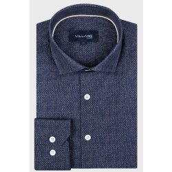 Villaro by MMER pánská košile dlouhý rukáv slim fit J118