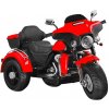 Dětské elektrické vozítko RKToys elektrická motorka Chopper červená