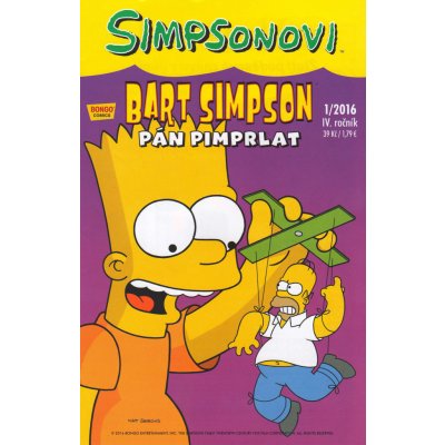 Bart Simpson Pán pimprlat – Hledejceny.cz