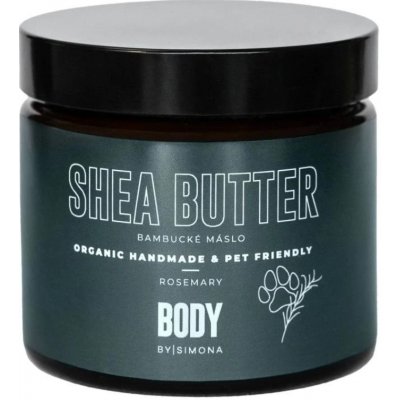 Beauty By Simona Rosemary organické ručně vyráběné bambucké máslo i pro domácí mazlíčky 250 ml – Zboží Dáma