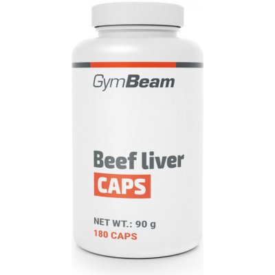 GymBeam Hovězí játra CAPS 180 kapslí – Hledejceny.cz