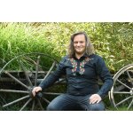 Pánská košile se slováckým vzorem bílá výšivka barevná – Hledejceny.cz