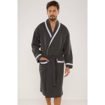 De Lafense Bruno pánský župan grafit šedá – Sleviste.cz