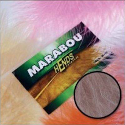 Hends Peří Marabou Brown Beige Light – Hledejceny.cz