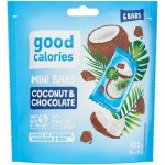 Good Calories Datlové mini tyčinky kokos a čokoláda 102 g – Zboží Dáma