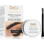 Delia Cosmetics Eyebrow Expert fixační vosk na obočí Black 10 ml – Sleviste.cz