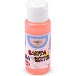 Barva na textil 60 ml 14 oranžová – Zboží Dáma
