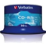 Verbatim CD-R 700MB 52x, cakebox, 100ks (43411) – Zbozi.Blesk.cz